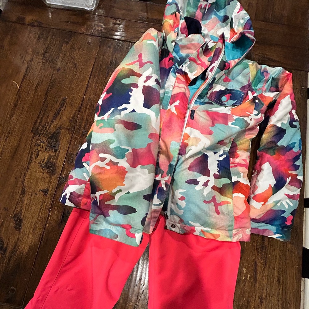 Kids Roxy Ski set - Picture 3 of 9